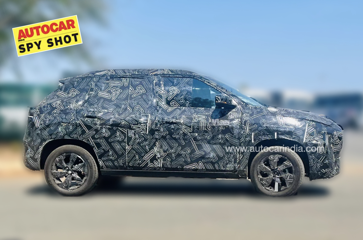 Nissan Magnite Facelift New Spy Shots Show Design Tweaks